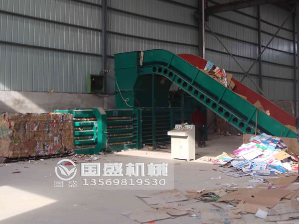 生活垃圾处理压缩打包机