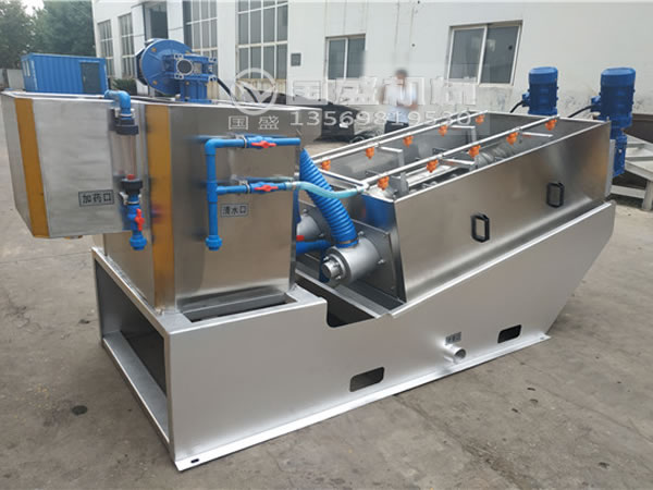 叠螺污泥脱水机运行