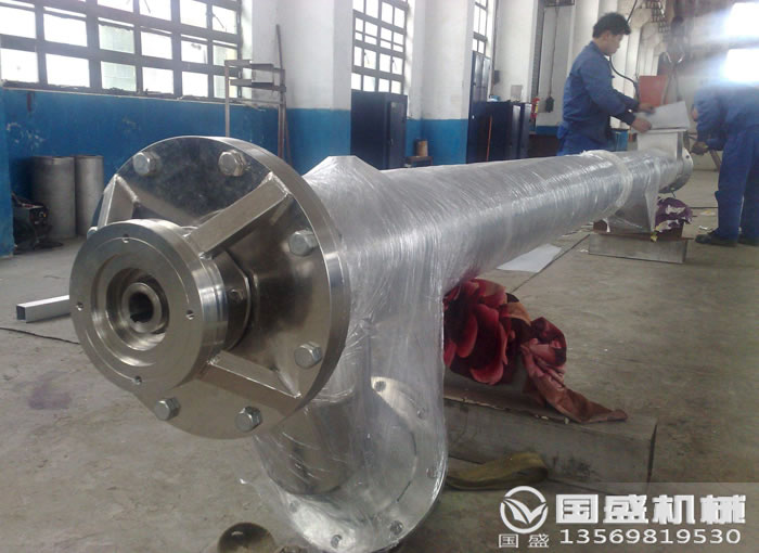 垃圾用有轴螺旋输送机